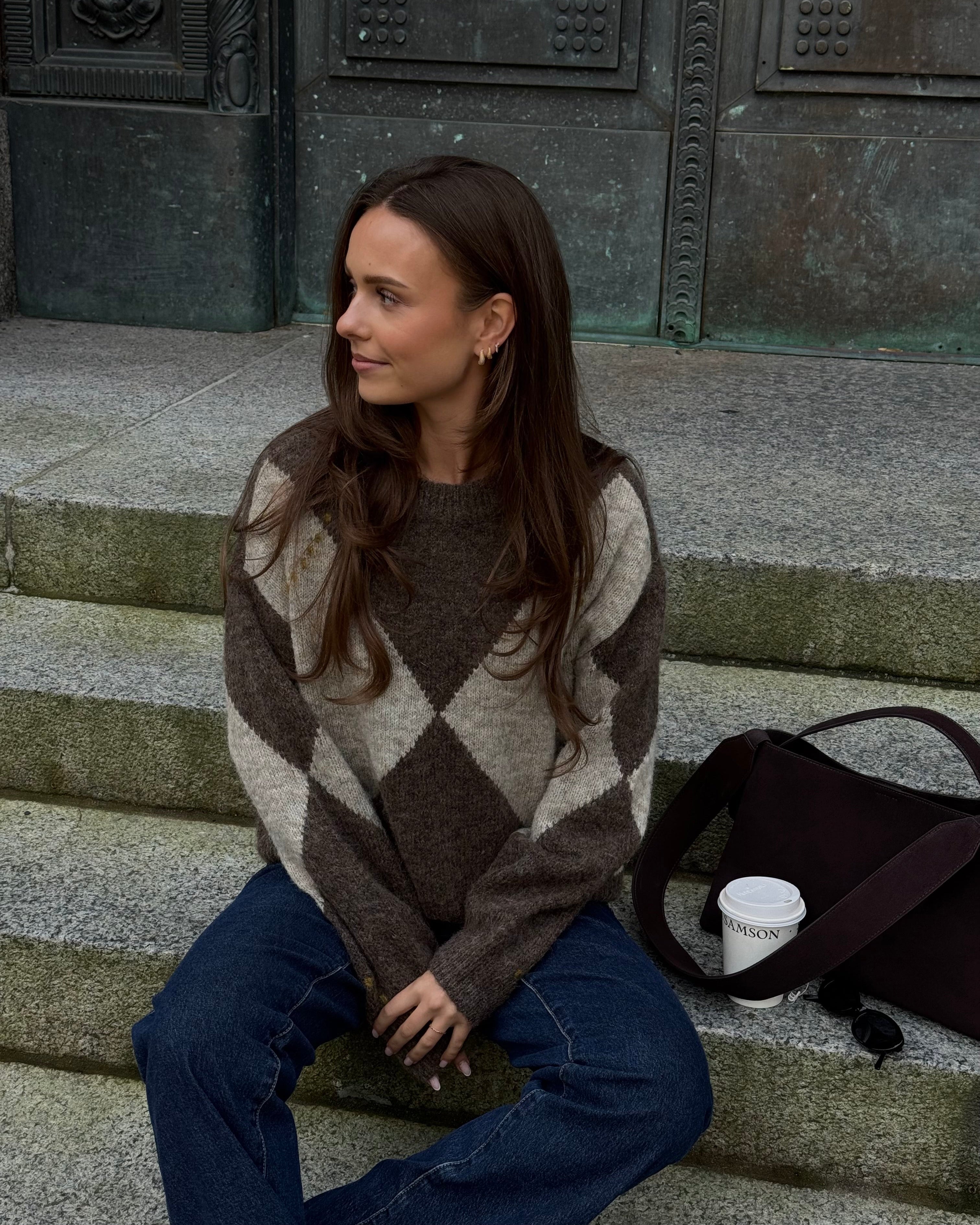 ROUARGYLE Pullover - Canteen